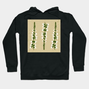 Basil Blossom Beige Hoodie